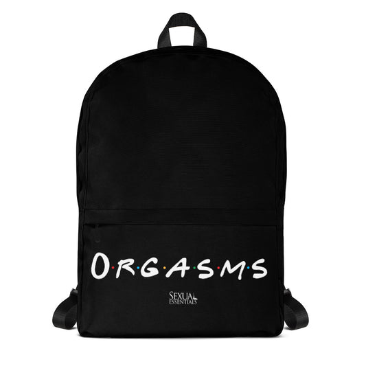 Orgasms Black Backpack