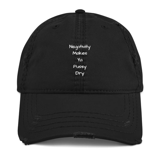 NMYPD Distressed Dad Hat (Black)